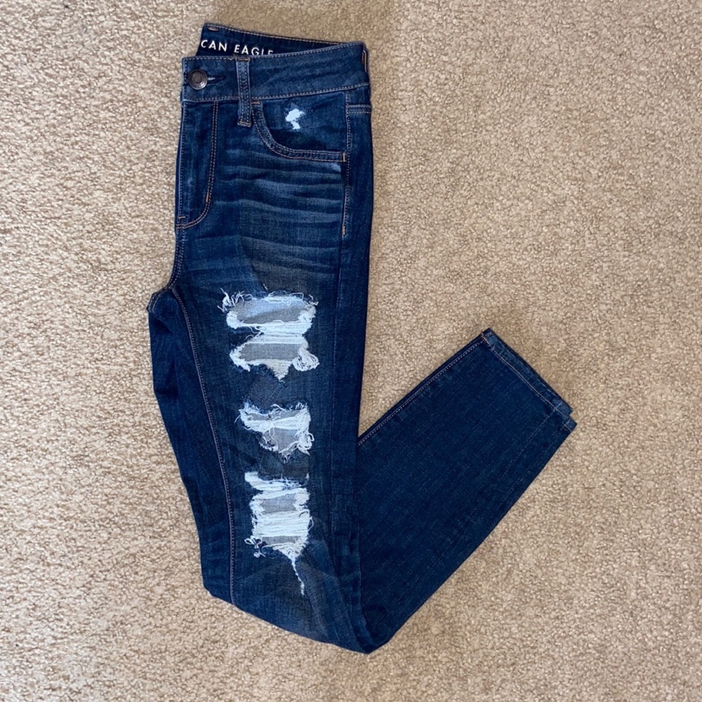 American Eagle 360 stretch skinny jeans